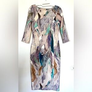 H&M watercolor dress